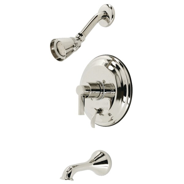 Kingston Brass KB36360NDL Tub and Shower Faucet, Polished Nickel KB36360NDL - main